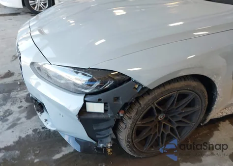 2024 BMW M3 Competition z USA, uszkodzony, nr VIN WBS33AY00RFT40606